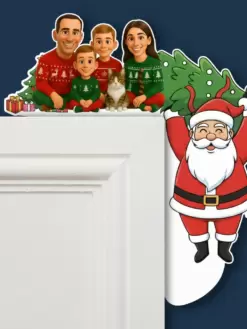 Personalized Family Door Corner Sign