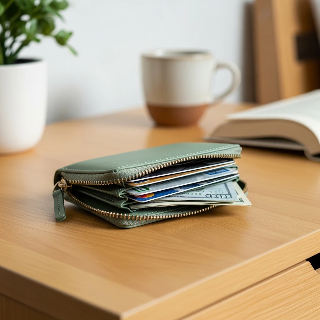 Compact Trendy Wallet - 50 Beautiful and Simple Valentine's Gift Ideas for Your Daughter