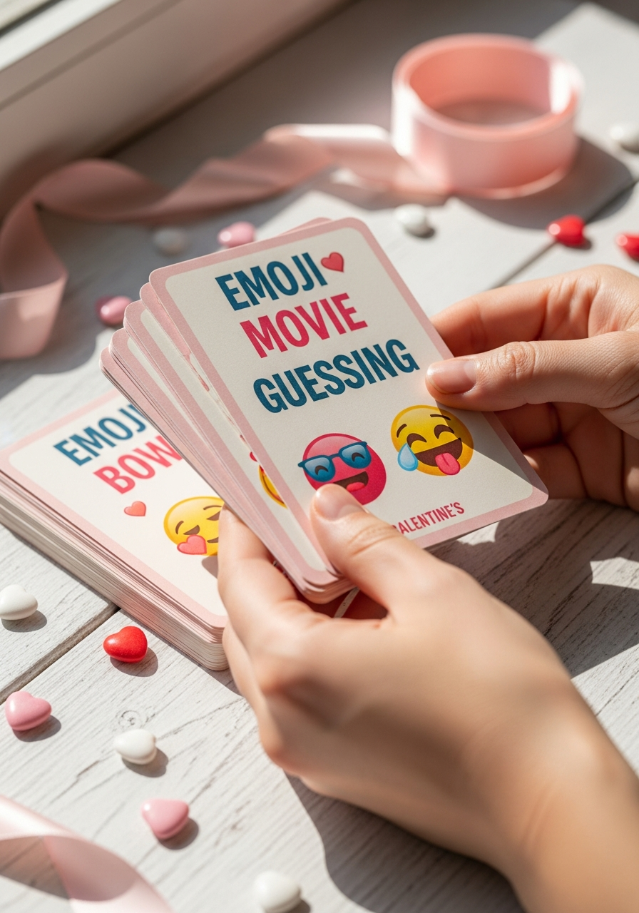 Emoji Movie Guessing - 50 Galentine’s Game Ideas