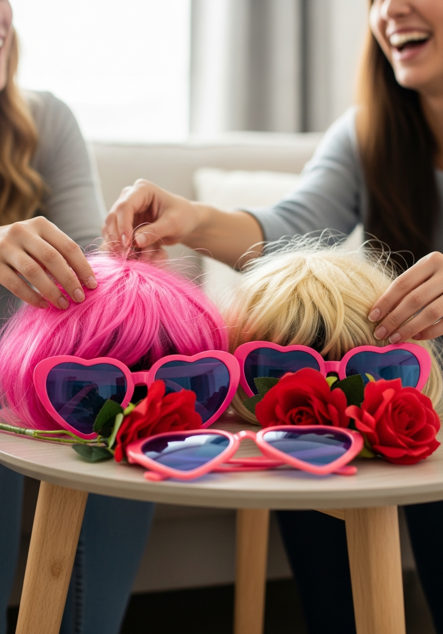 Rom-Com Photo Booth - 50 Galentine’s Game Ideas