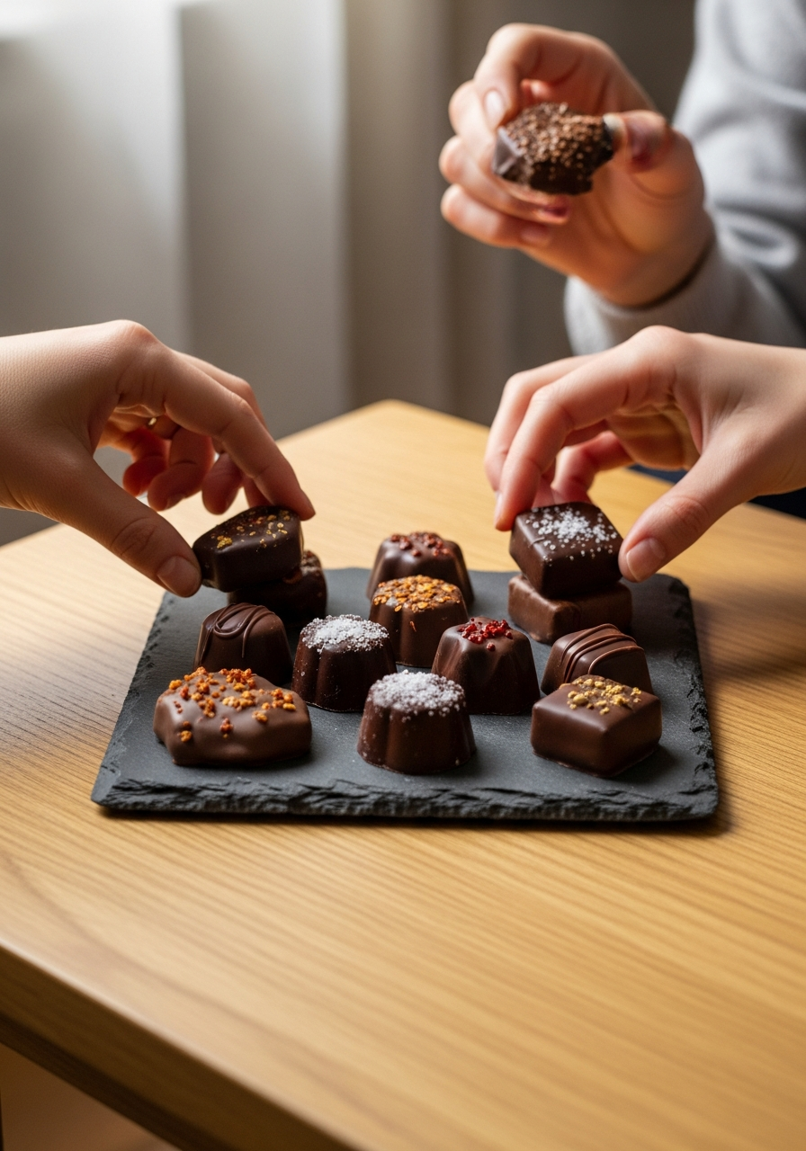 Mystery Chocolate Test - 50 Galentine’s Game Ideas