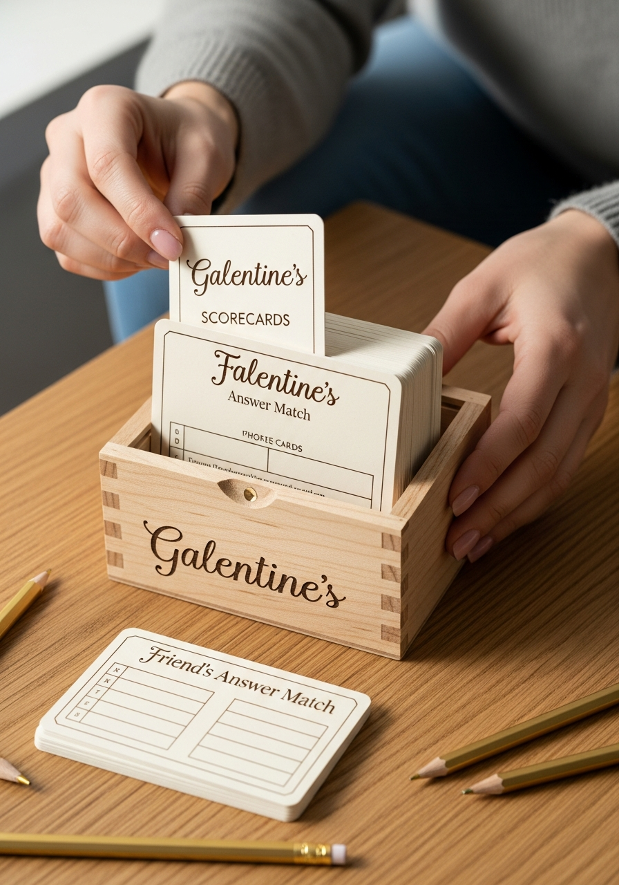 Friend’s Answer Match - 50 Galentine’s Game Ideas