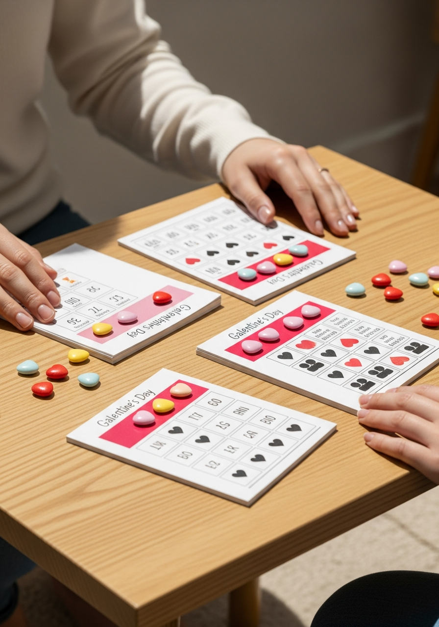 Galentine’s Day Bingo - 50 Galentine’s Game Ideas