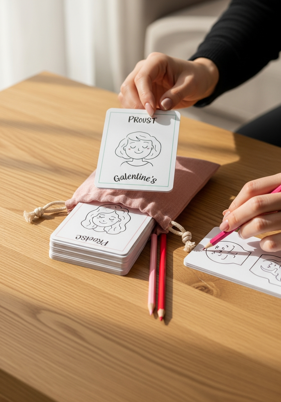 Bestie Pictionary Draw - 50 Galentine’s Game Ideas