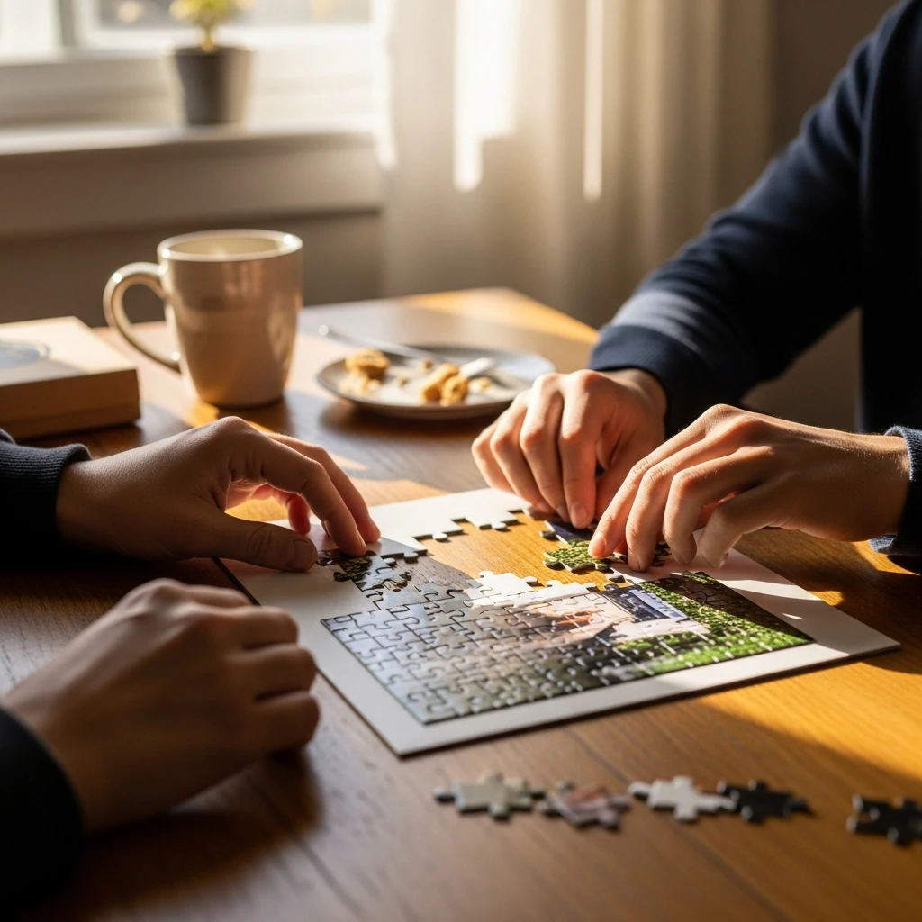 Personalized Photo Puzzle - 50 Simple, Budget-Friendly Homemade Gifts He'll Love