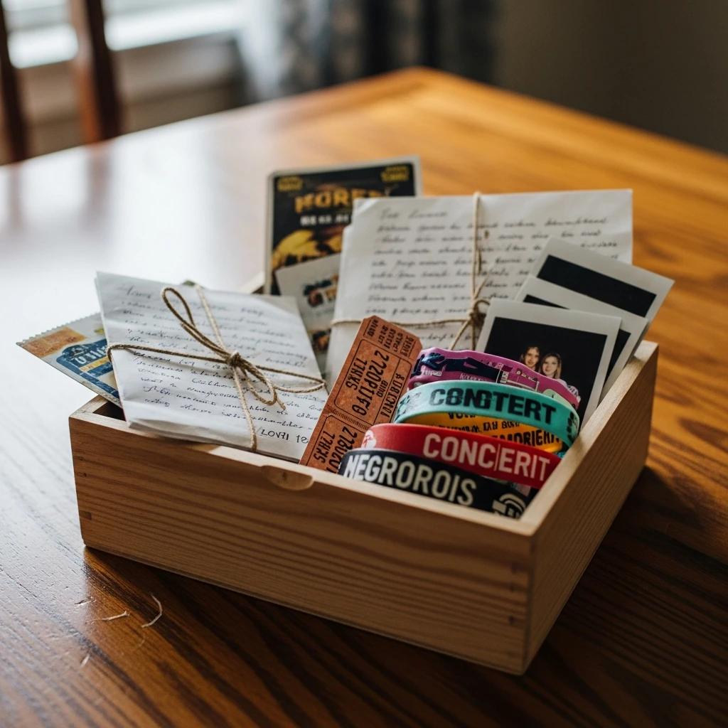 Shared Memory Box - 50 Simple, Budget-Friendly Homemade Gifts He'll Love
