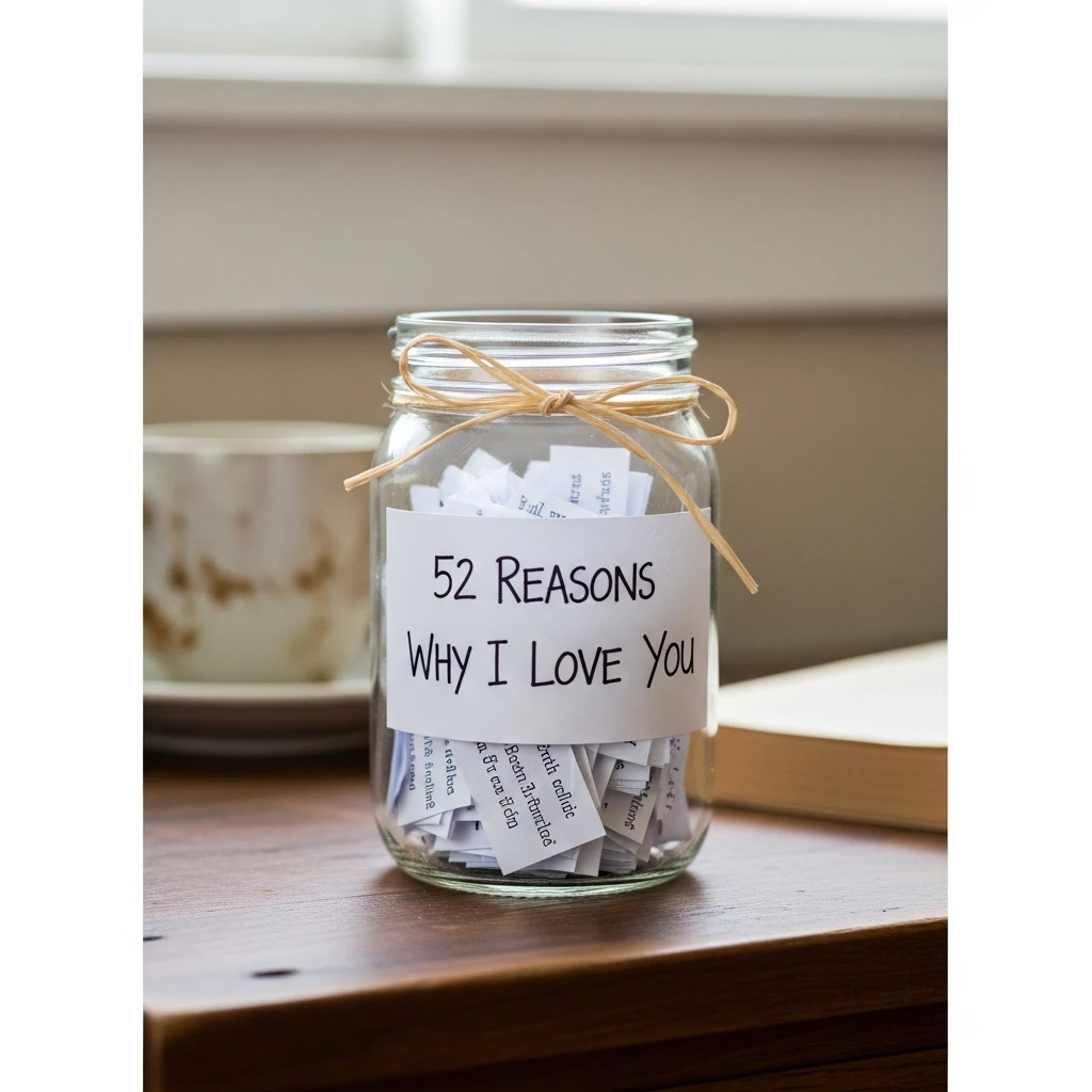 52 Simple Love Reasons - 50 Simple, Budget-Friendly Homemade Gifts He'll Love