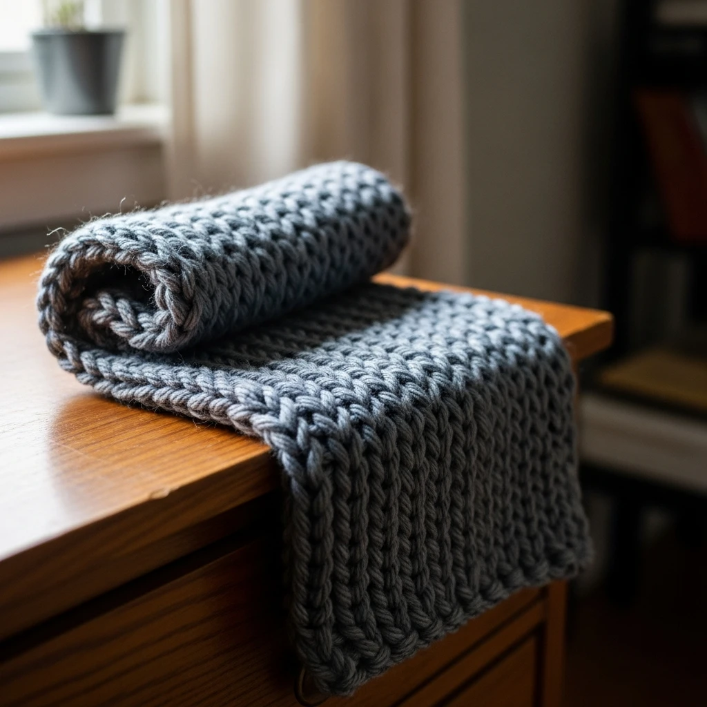 Simple Handmade Scarf - 50 Simple, Budget-Friendly Homemade Gifts He'll Love