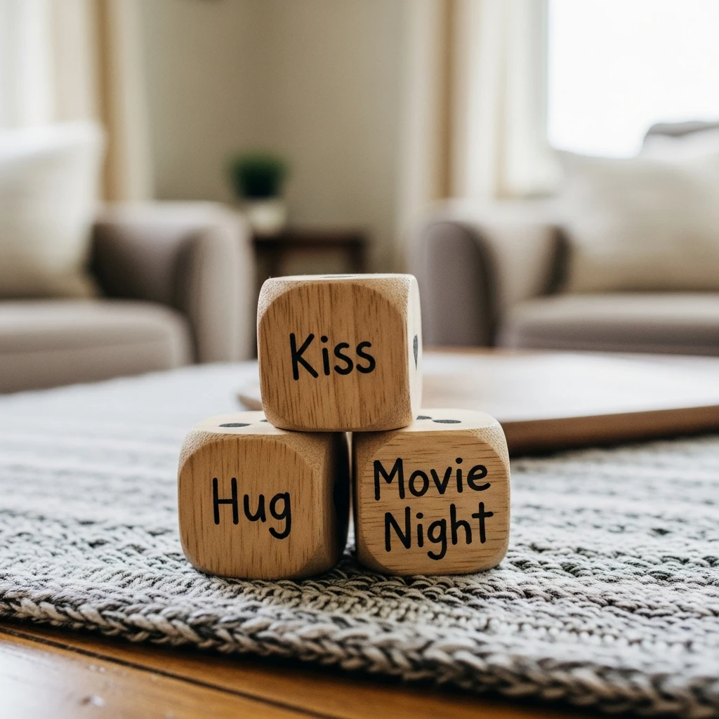 Date Action Dice - 50 Simple, Budget-Friendly Homemade Gifts He'll Love