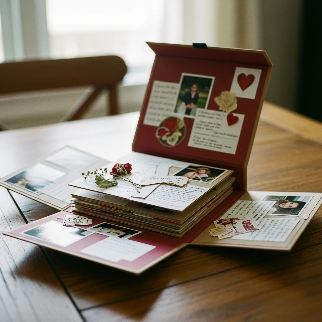 Fun Explosion Photo Box - 50 Simple, Budget-Friendly Homemade Gifts He'll Love