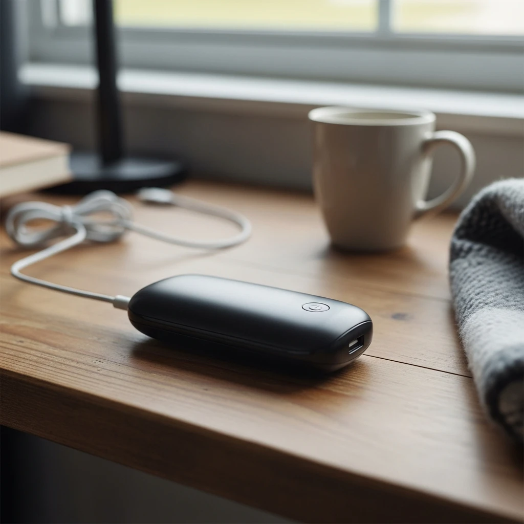 USB Rechargeable Hand Warmer - 50 Simple and Budget-Friendly Last-Minute Valentine's Day Gifts for Him