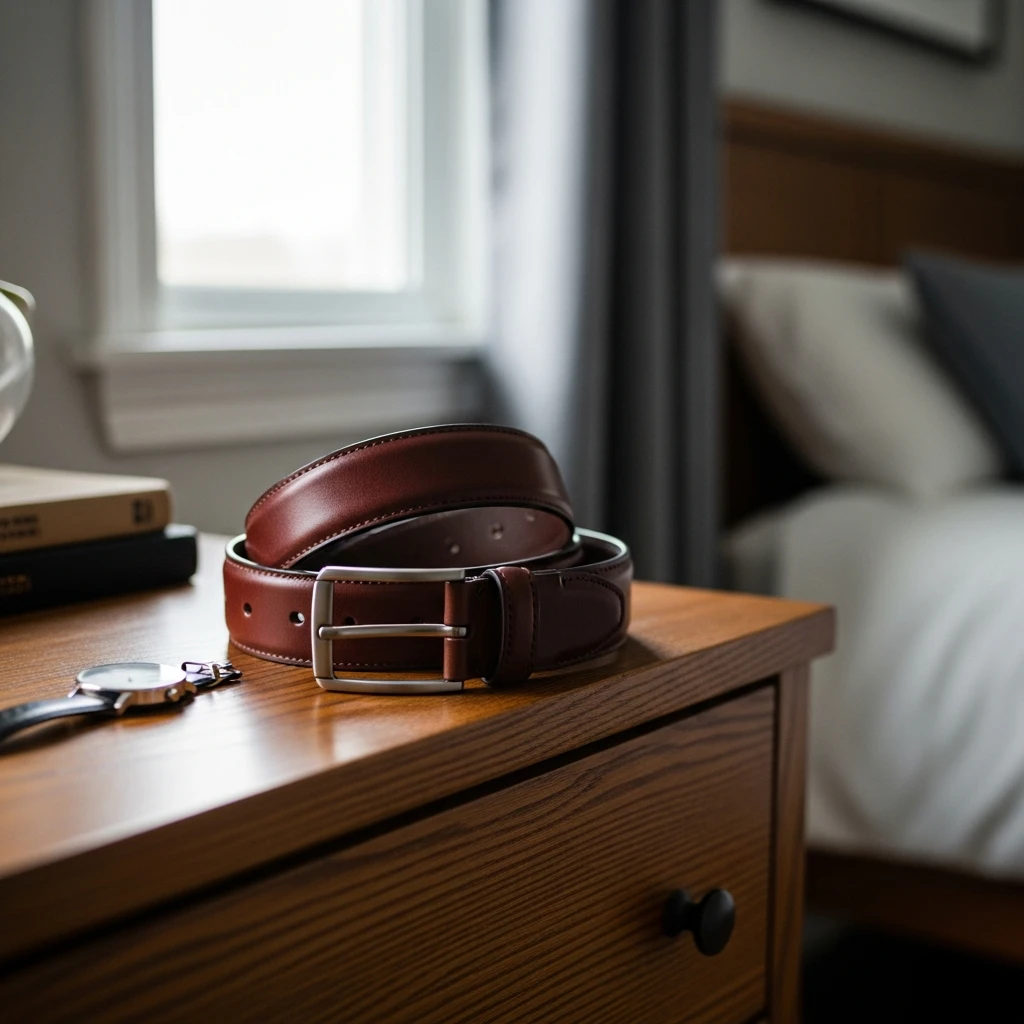 Classic Leather Belt - 50 Simple and Budget-Friendly Last-Minute Valentine's Day Gifts for Him