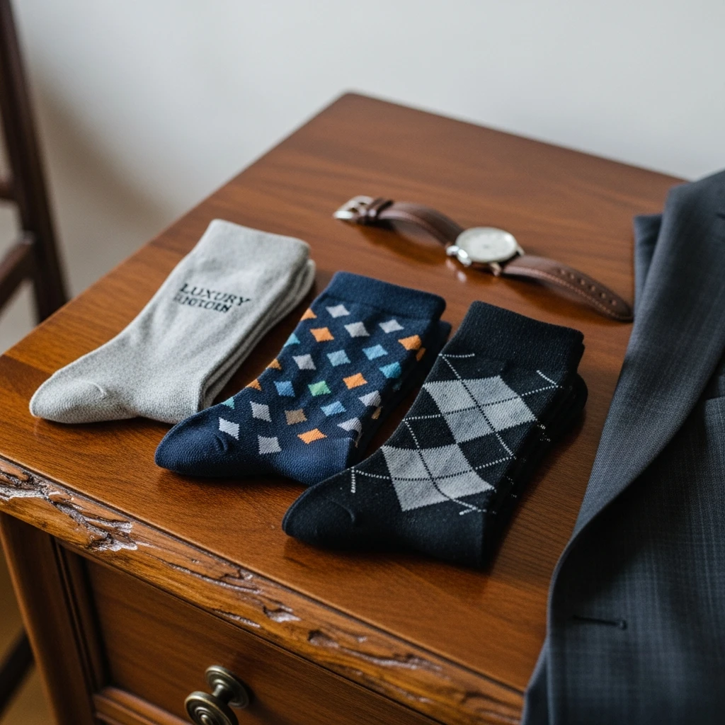 Dress Socks Set - 50 Simple and Budget-Friendly Last-Minute Valentine's Day Gifts for Him