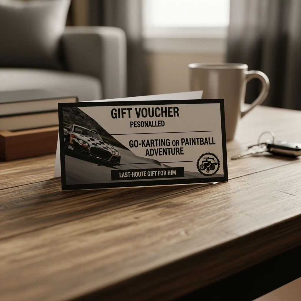 Go-Karting or Paintball - 50 Simple and Budget-Friendly Last-Minute Valentine's Day Gifts for Him