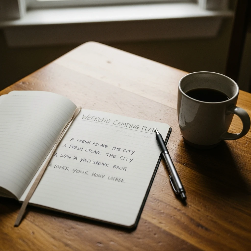 Weekend Camping Plan - 50 Simple and Budget-Friendly Last-Minute Valentine's Day Gifts for Him