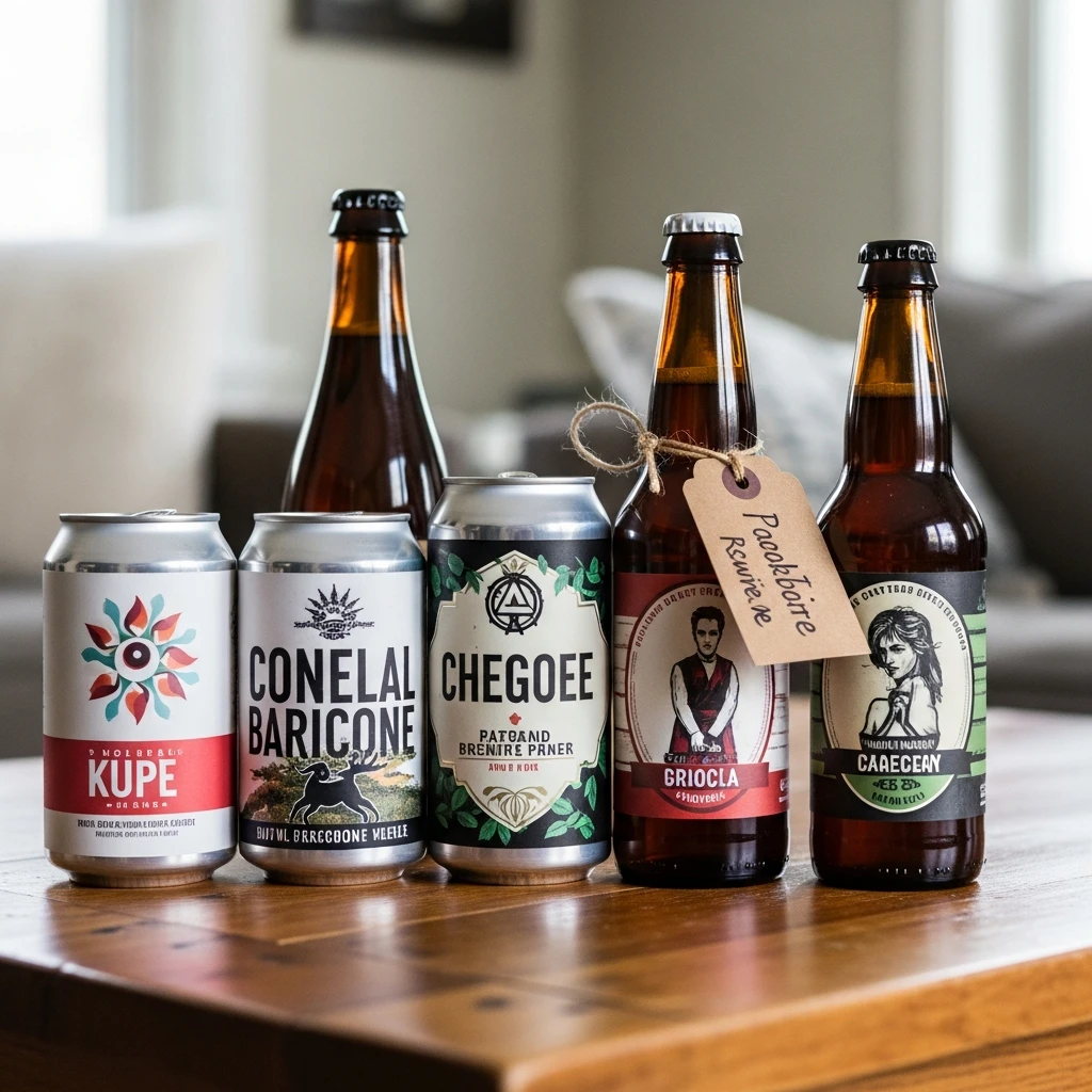 Craft Beer Selection - 50 Simple and Budget-Friendly Last-Minute Valentine's Day Gifts for Him