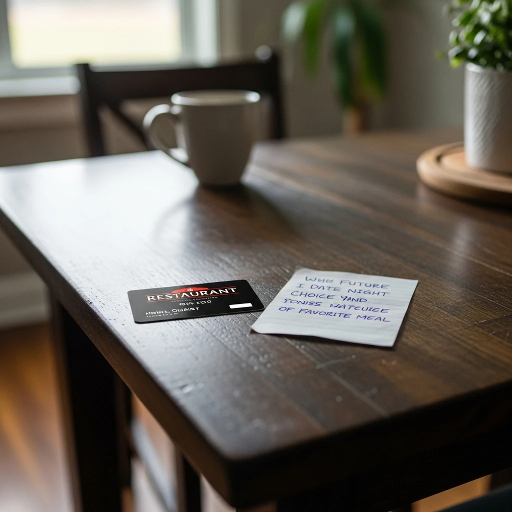 Restaurant Gift Card - 50 Simple and Budget-Friendly Last-Minute Valentine's Day Gifts for Him