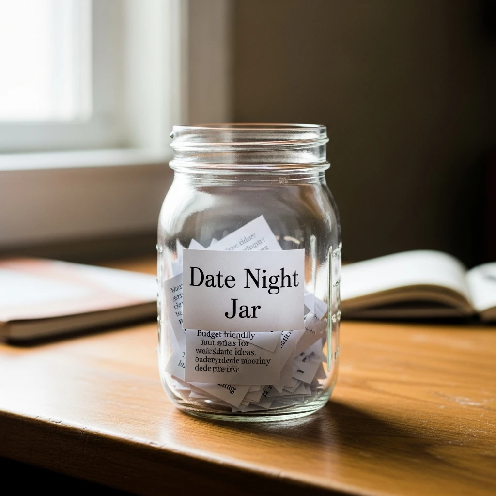 Date Night Jar - 50 Simple and Budget-Friendly Last-Minute Valentine's Day Gifts for Him