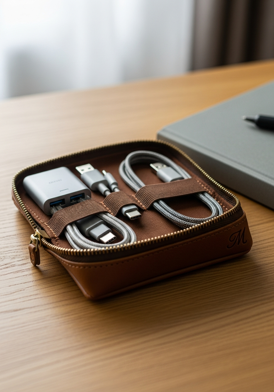 Compact Travel Charging Kit - 50 Long Distance Gifts for Him