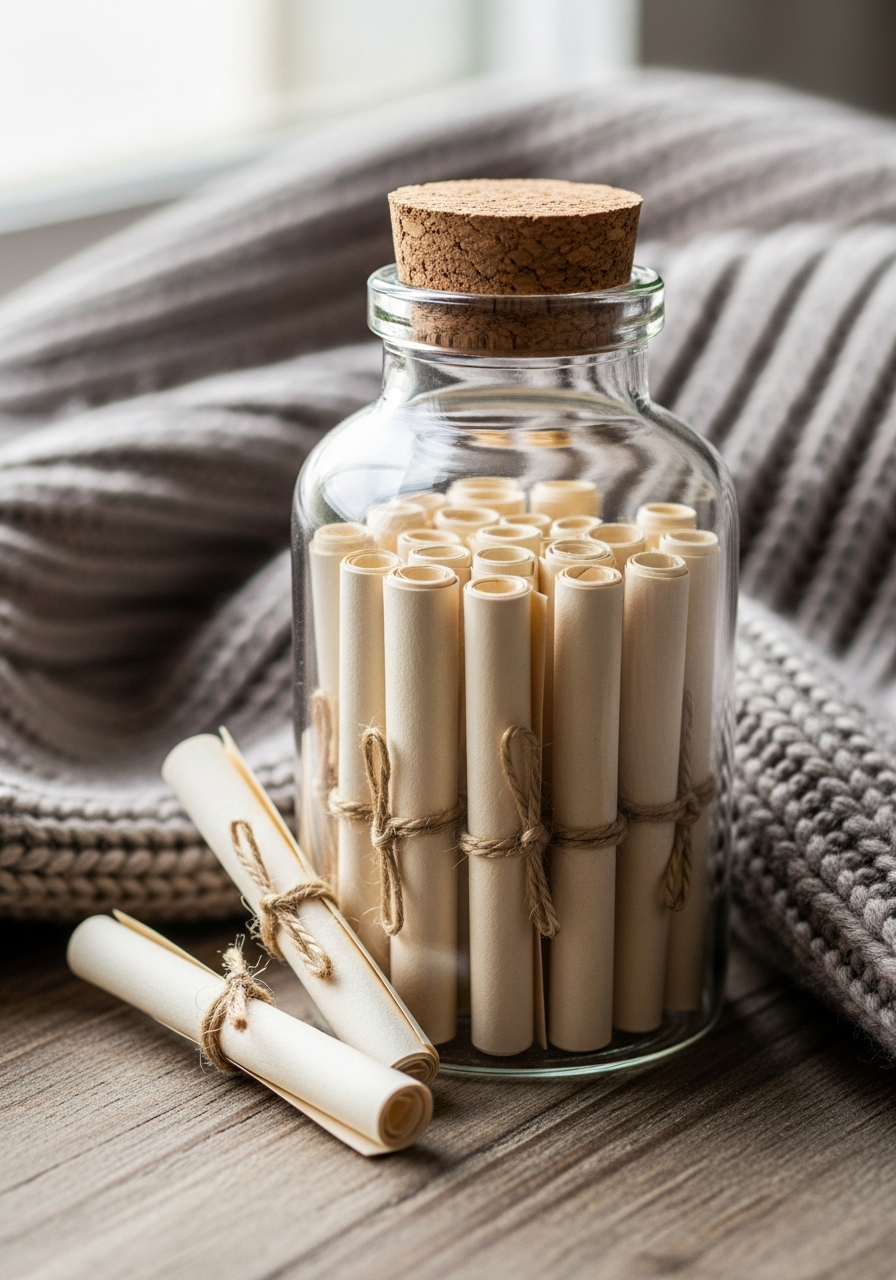 Message in a Bottle Notes - 50 Long Distance Gifts for Him