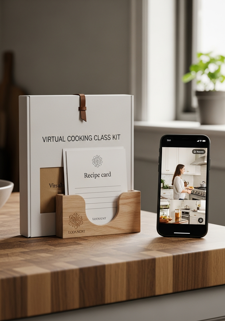 Online Cooking Class for Two - 50 Long Distance Gifts for Him