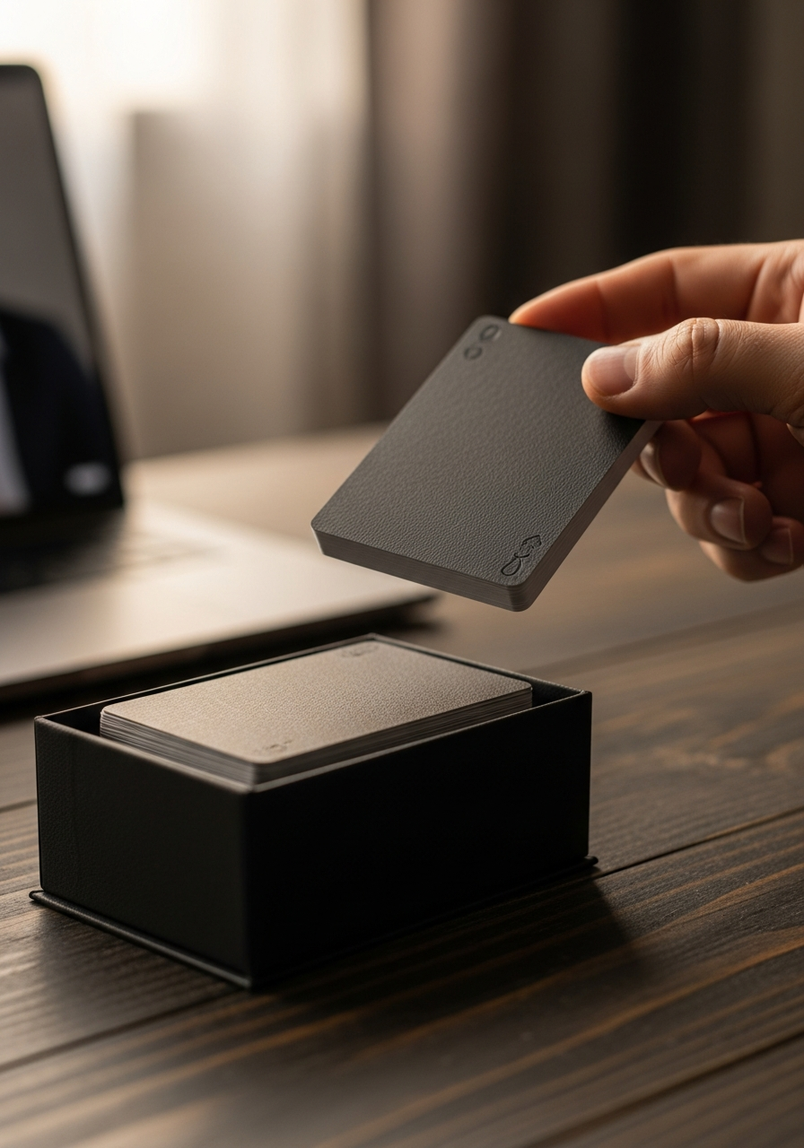 Conversation Card Deck - 50 Long Distance Gifts for Him