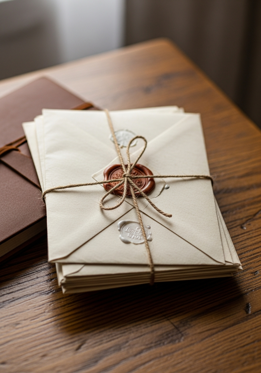 Handwritten Love Letter Set - 50 Long Distance Gifts for Him