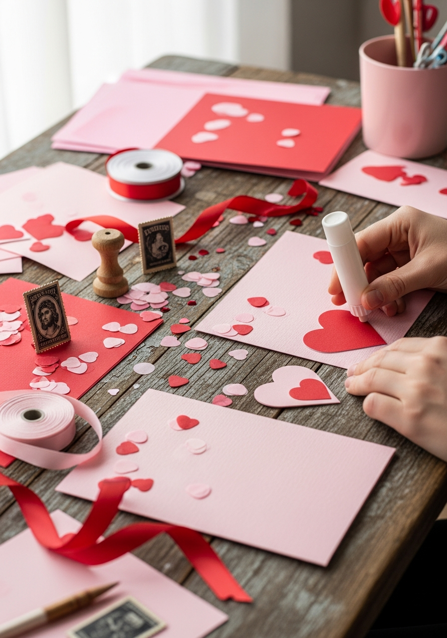 Interactive Craft Stations - 50 Valentine’s Day Party Ideas