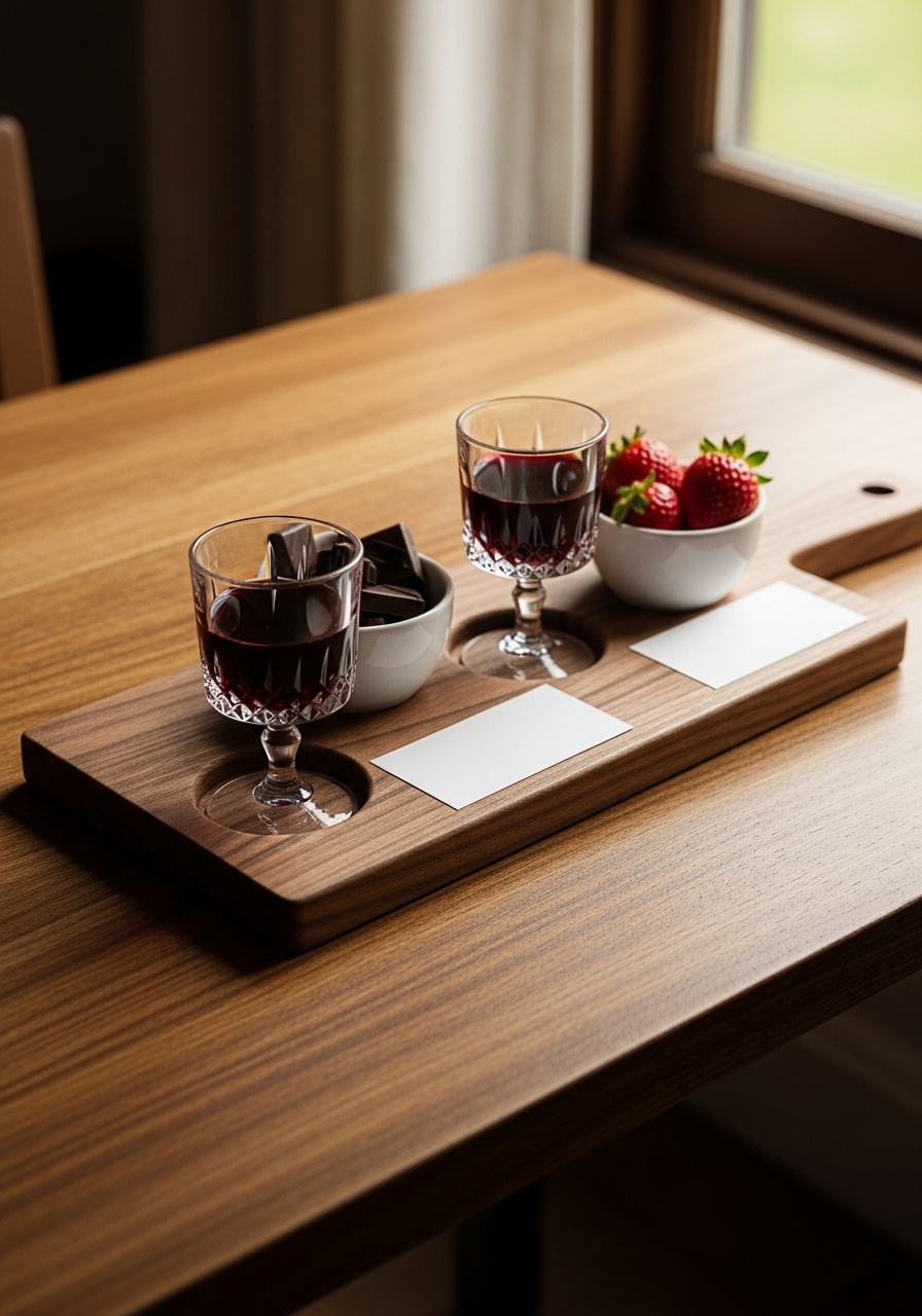 Paired Wine Flights - 50 Valentine’s Day Party Ideas