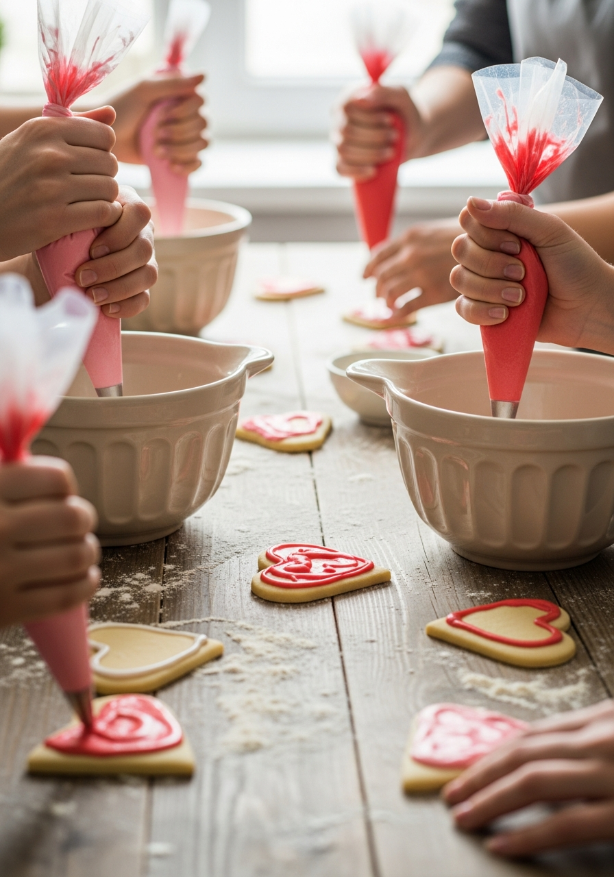 Valentine Baking Party - 50 Valentines Day Party Ideas