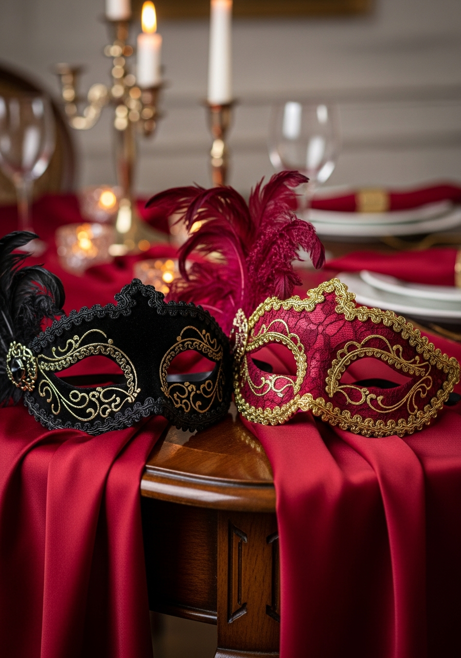 Masked Mystery Theme - 50 Valentine’s Day Party Ideas