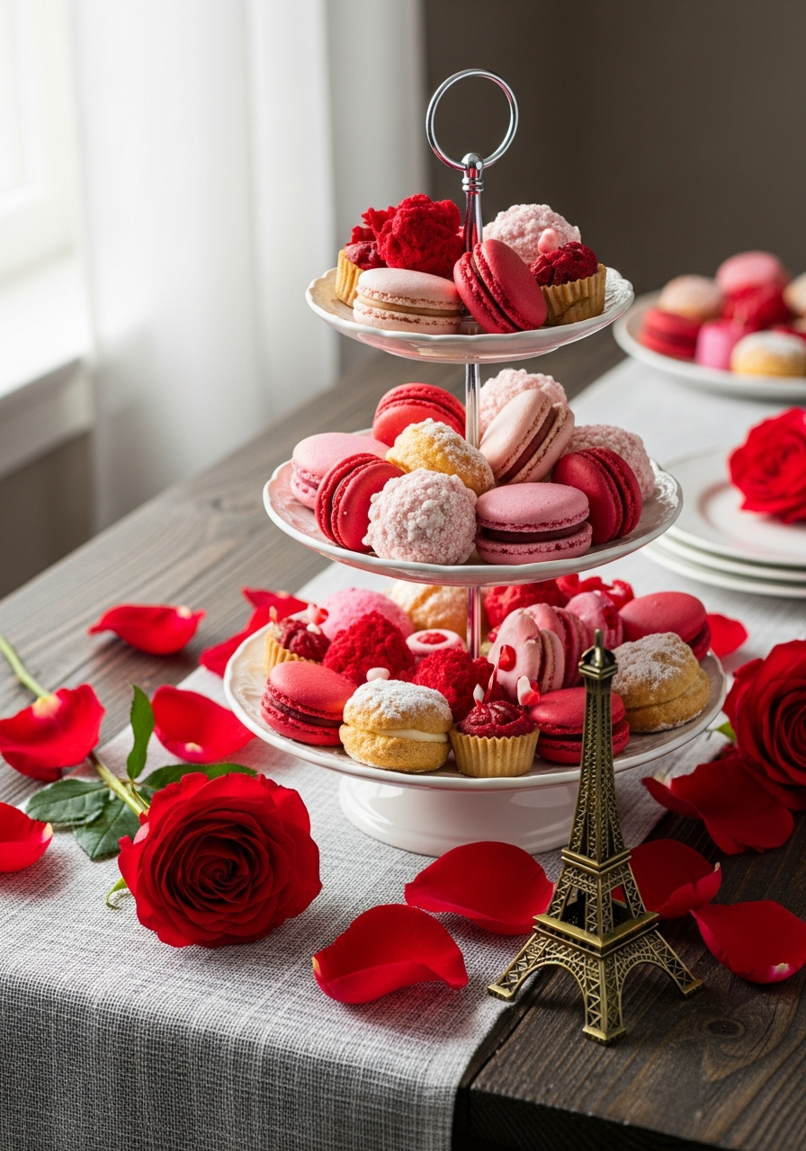 Paris Valentine Party - 50 Valentines Day Party Ideas