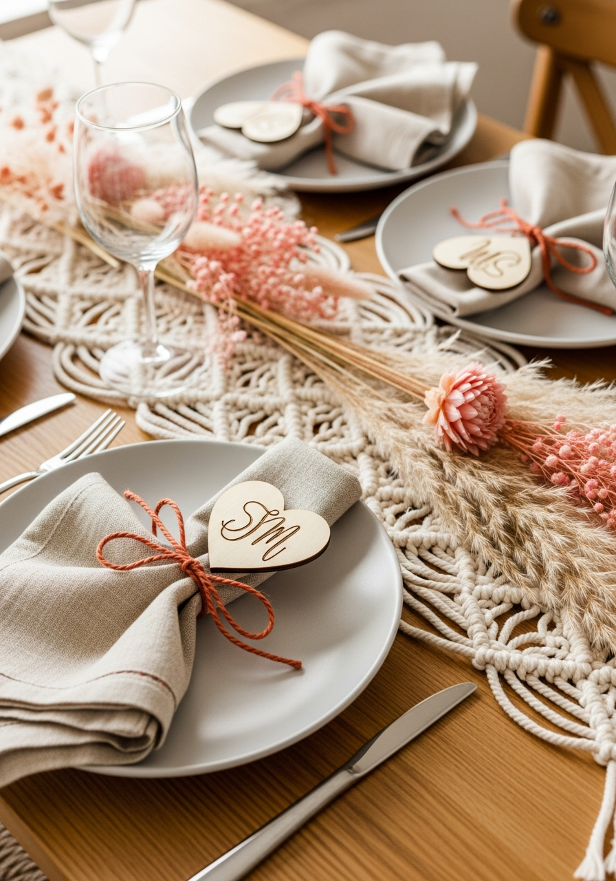 Earthy Tone Decor - 50 Valentine’s Day Party Ideas