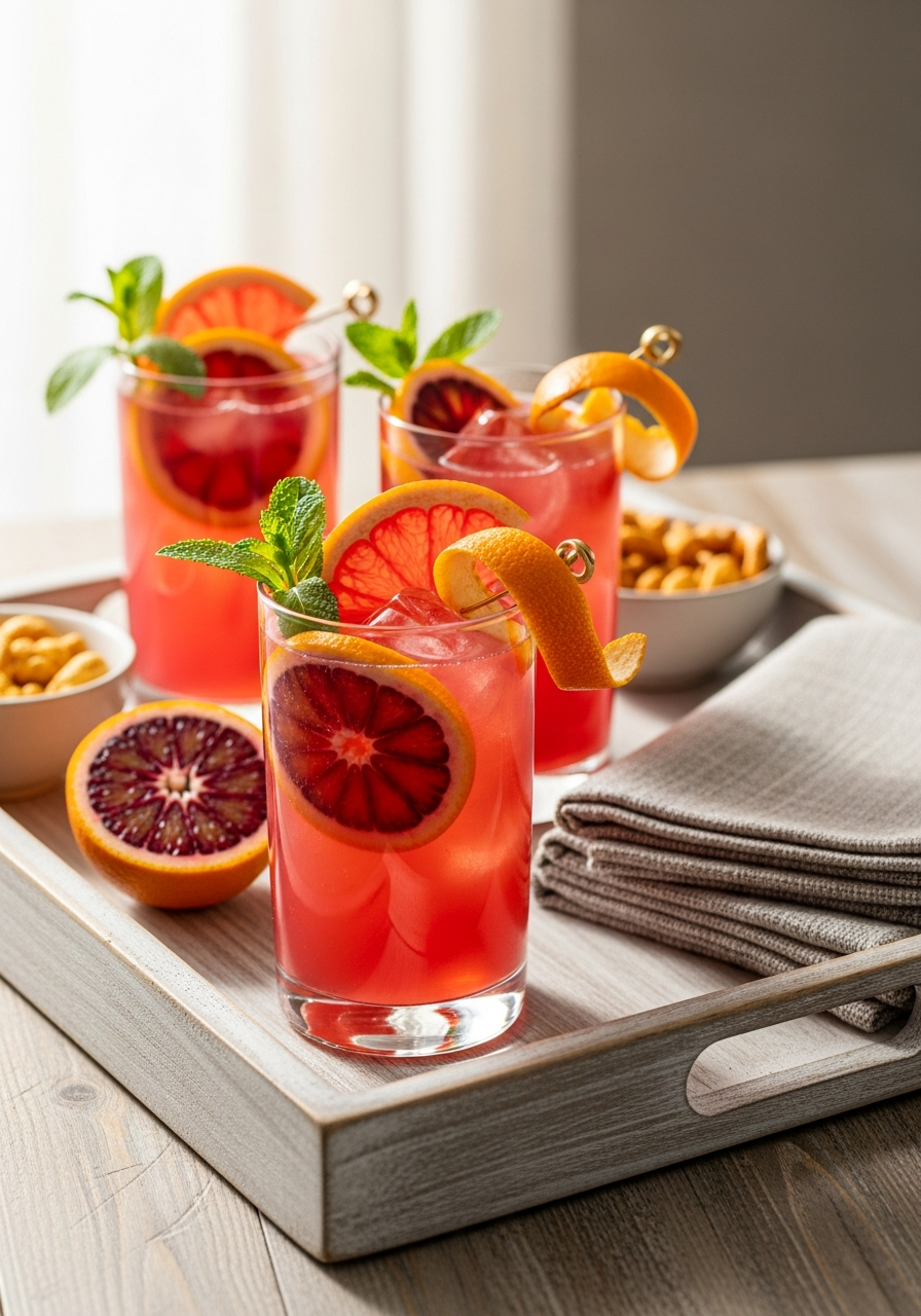 Citrus Drink Bar - 50 Valentine’s Day Party Ideas