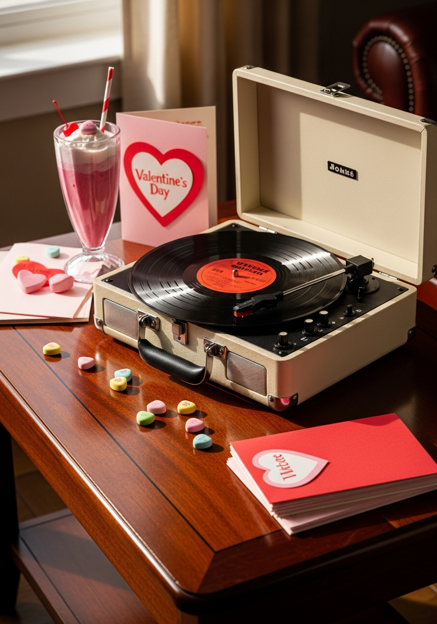 Retro Valentine Party - 50 Valentines Day Party Ideas