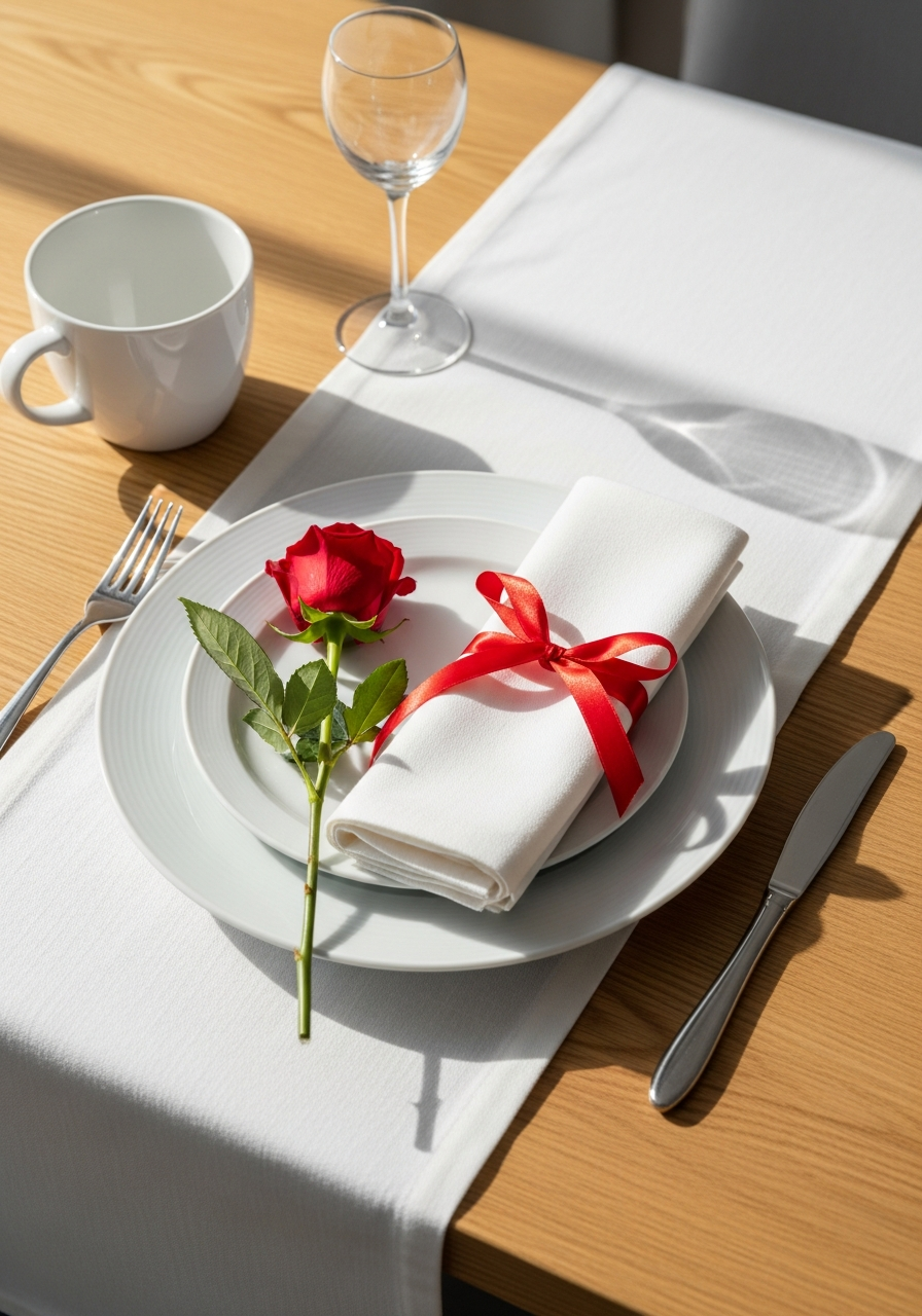 Elegant White Dress Code - 50 Valentine’s Day Party Ideas