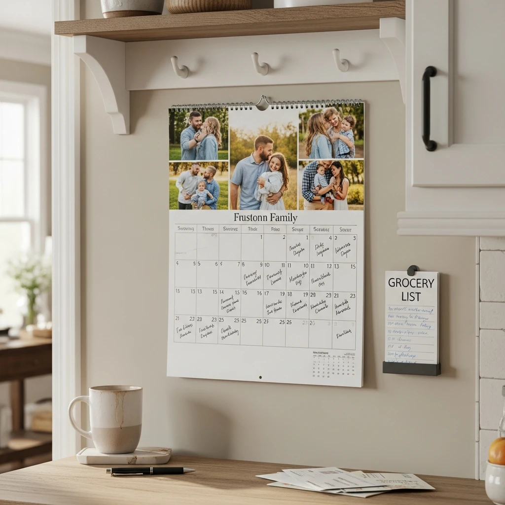 Customized Photo Calendar - 50 Beautiful & Budget-Friendly Valentine's Day Gifts for Parents