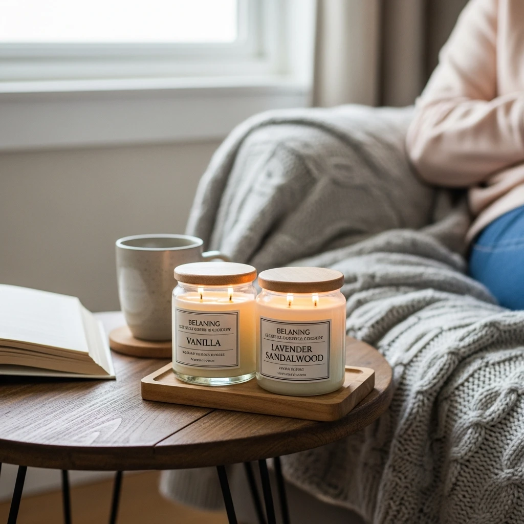 Scented Candle Set - 50 Beautiful & Budget-Friendly Valentine's Day Gifts for Parents