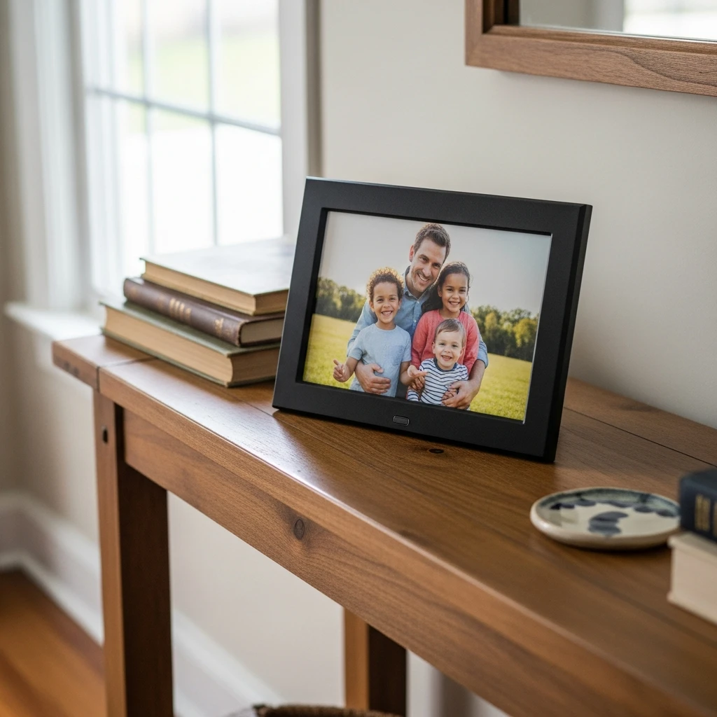 Digital Photo Frame - 50 Beautiful & Budget-Friendly Valentine's Day Gifts for Parents