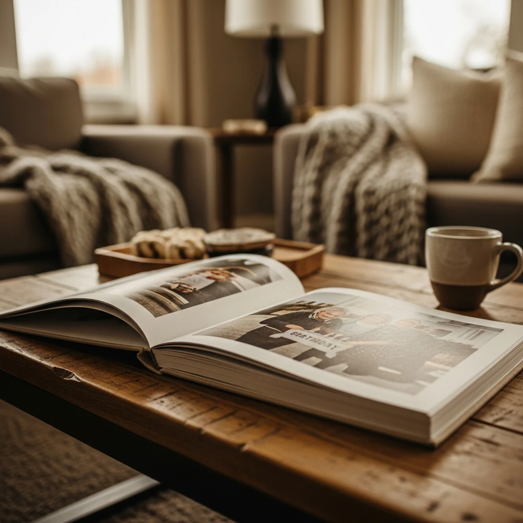 Memory Photo Book - 50 Beautiful & Budget-Friendly Valentine's Day Gifts for Parents