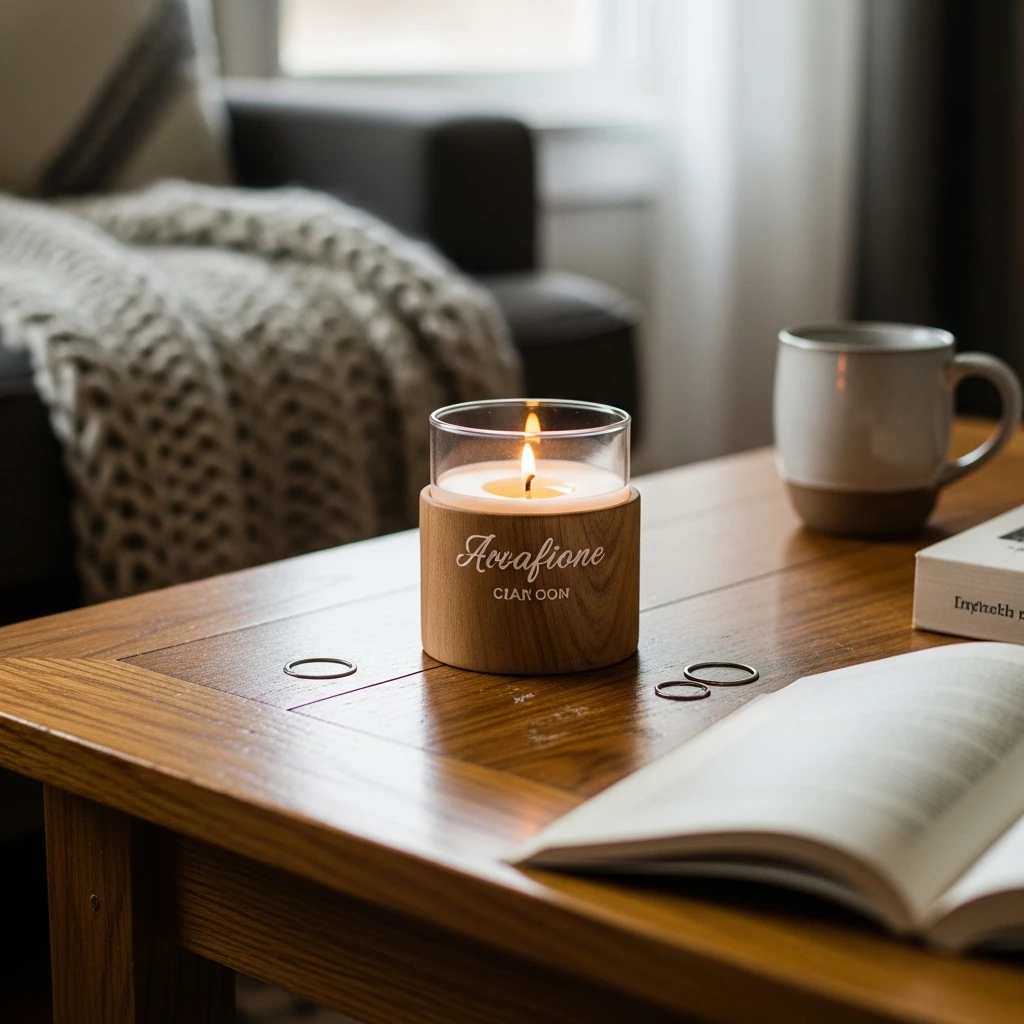 Customized Candle Holder - 50 Beautiful & Budget-Friendly Valentine's Day Gifts for Parents