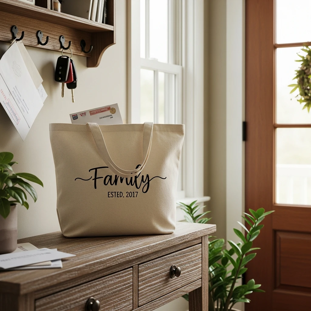 Personalized Tote Bag - 50 Beautiful & Budget-Friendly Valentine's Day Gifts for Parents