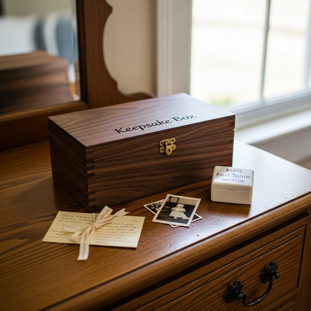 Engraved Keepsake Box - 50 Beautiful & Budget-Friendly Valentine's Day Gifts for Parents