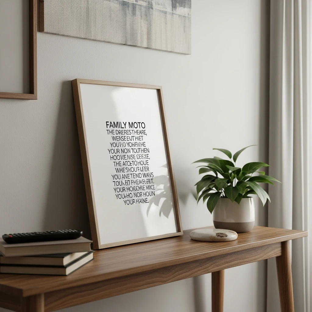 Custom Family Quote Print - 50 Beautiful & Budget-Friendly Valentine's Day Gifts for Parents