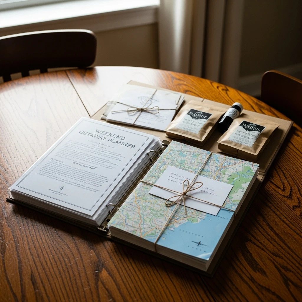Weekend Getaway Planner - 50 Beautiful & Budget-Friendly Valentine's Day Gifts for Parents