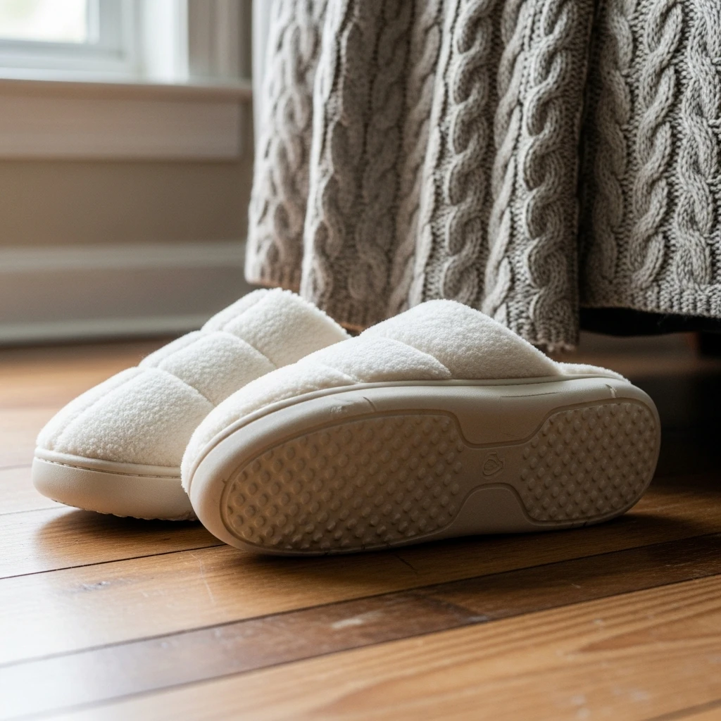 Cozy Cushioned Slippers - 50 Beautiful & Cozy Valentine Gifts for Grandparents