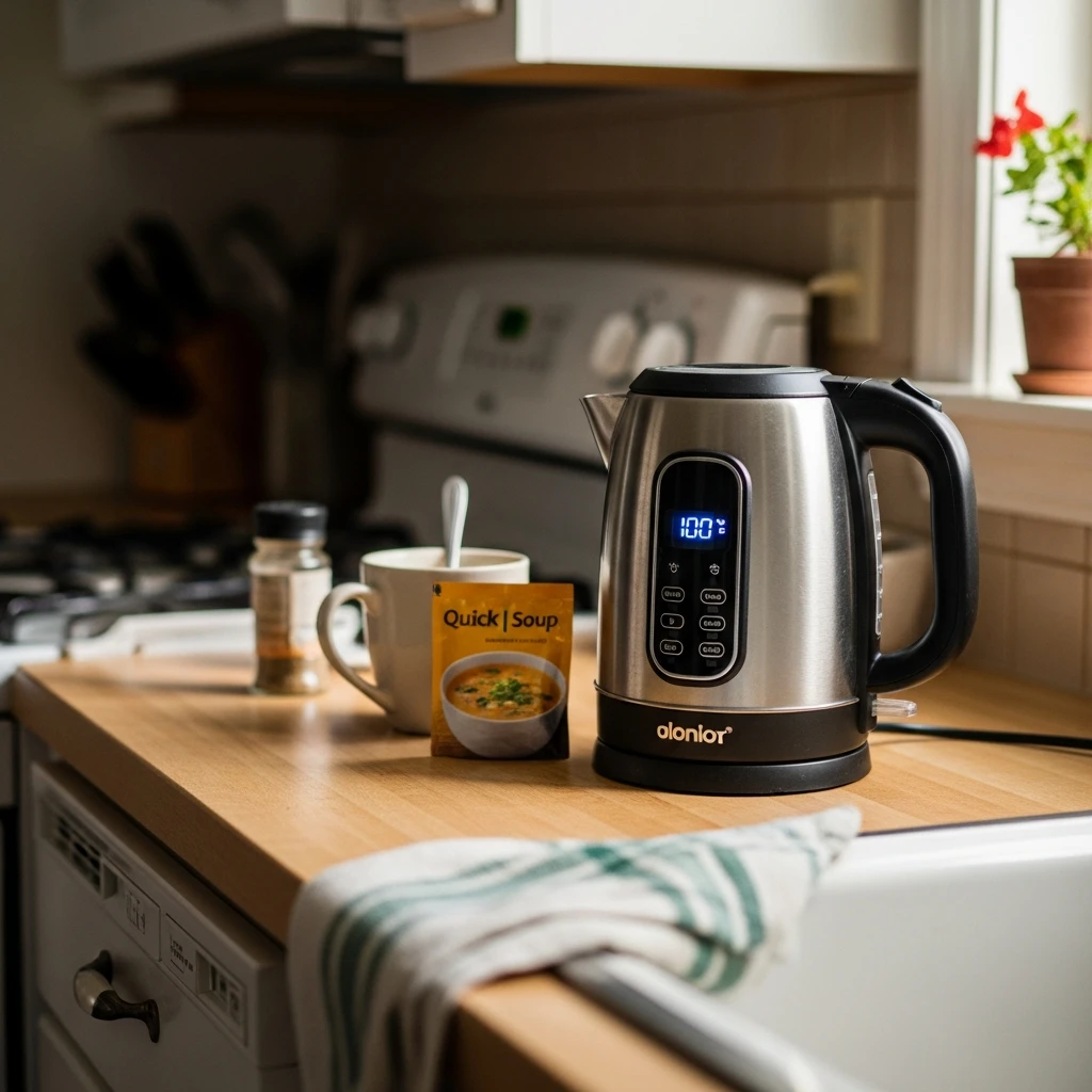 Quick Electric Tea Kettle - 50 Beautiful & Cozy Valentine Gifts for Grandparents