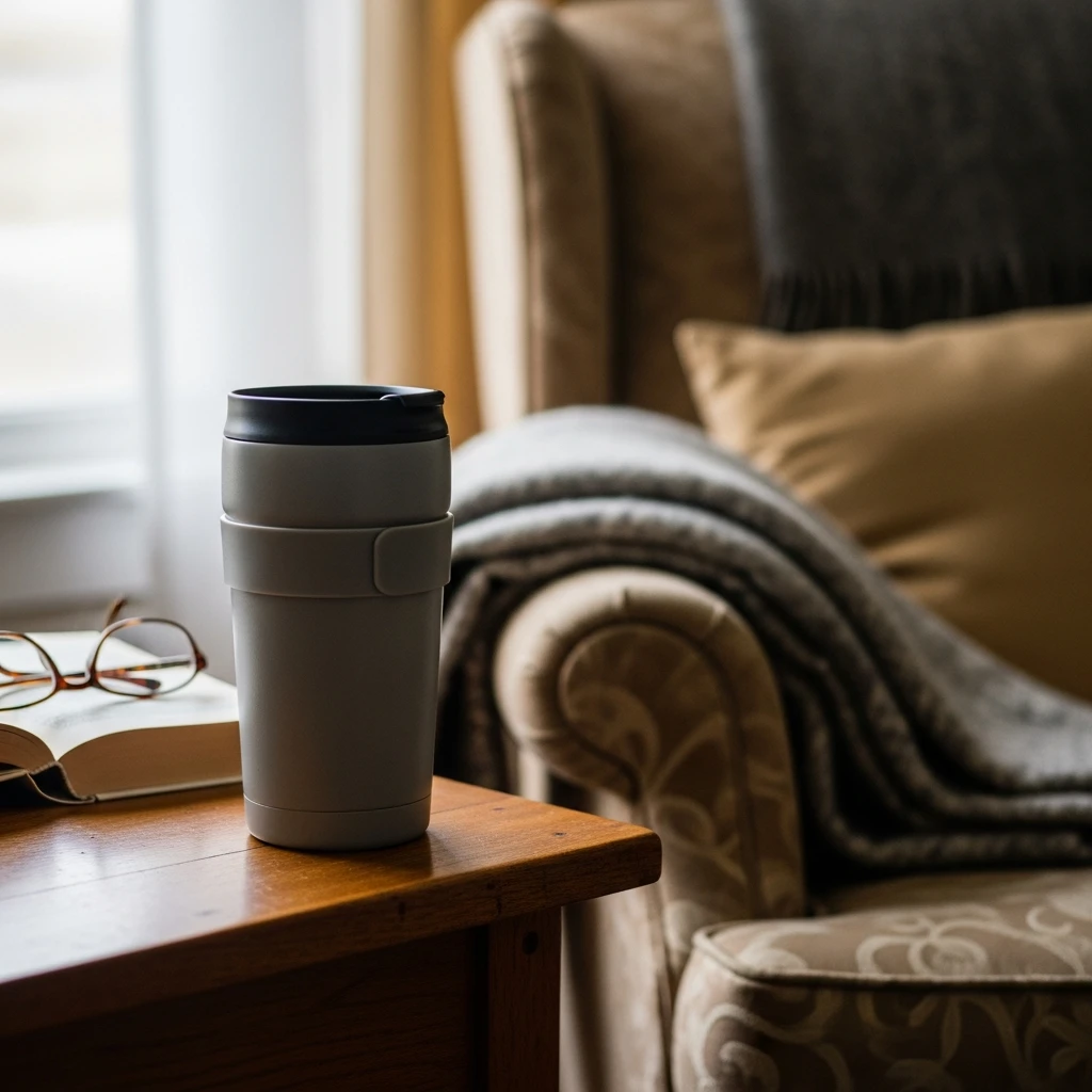 Insulated Coffee Mug - 50 Beautiful & Cozy Valentine Gifts for Grandparents