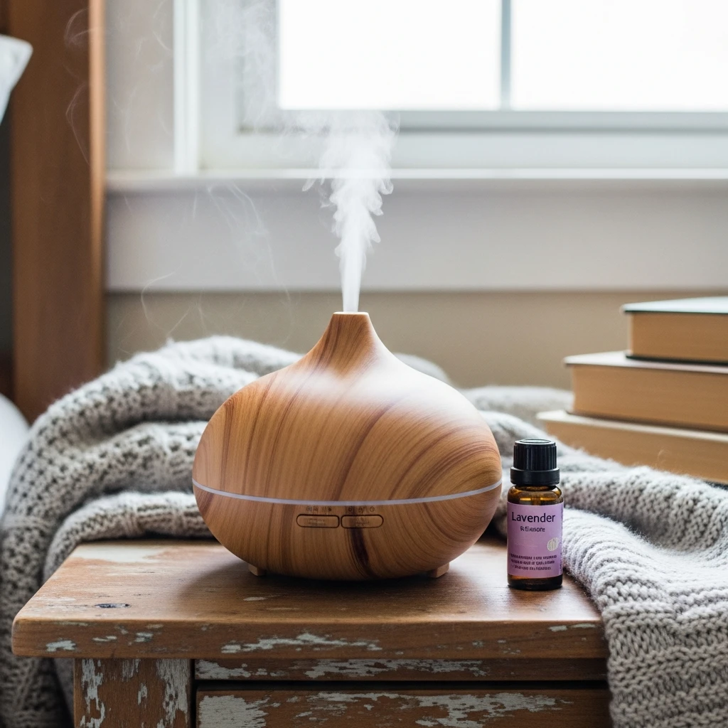 Essential Oil Diffuser - 50 Beautiful & Cozy Valentine Gifts for Grandparents