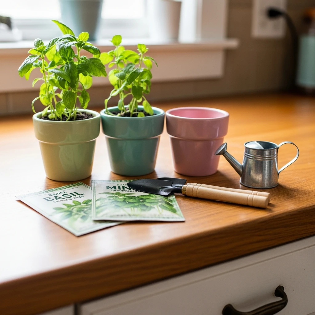 Easy Starter Gardening Kit - 50 Beautiful & Cozy Valentine Gifts for Grandparents